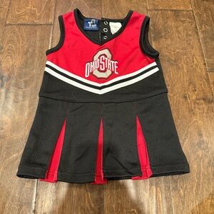 Ohio State Buckeyes Toddler Girls Cheerleader Dress size 2T College Football